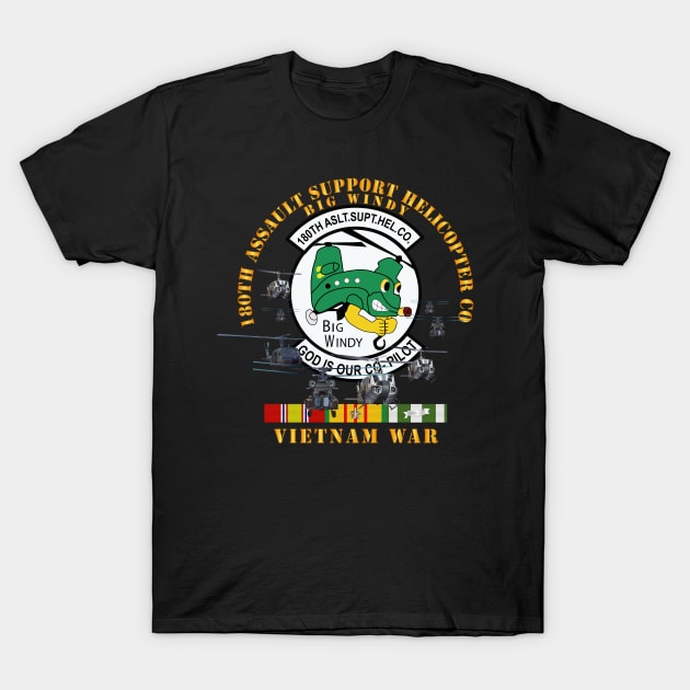 180th ASHC - Big Windy w VN SVC T-Shirt by twix123844